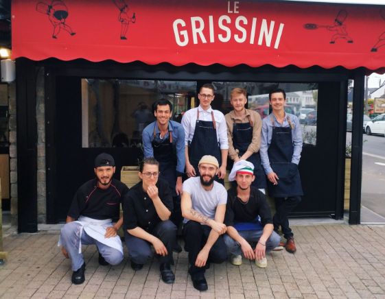 Photo de l'équipe du restaurant Le Grissini à Carnac